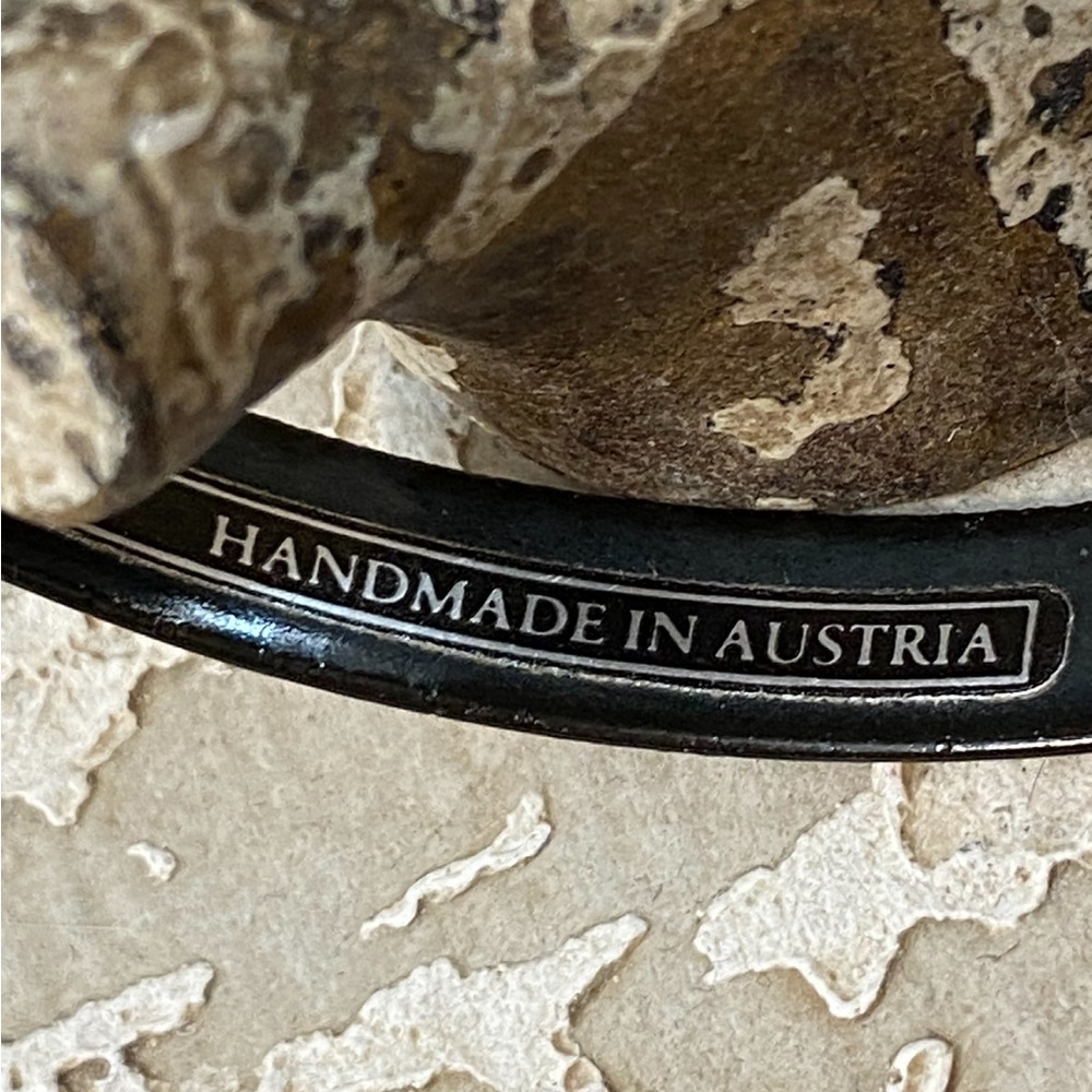 Michaela Frey Original Signed Cloisonné Bangle Bracelet & Brooch - Picture 10 of 14